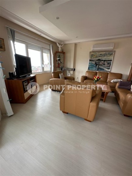 Меблированный дуплекс с тремя спальными комнатами и видовой террасой, в районе Джикджилли-id-5039-фото-1