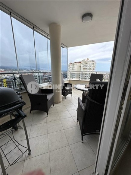 Меблированный дуплекс с тремя спальными комнатами и видовой террасой, в районе Джикджилли-id-5039-фото-9