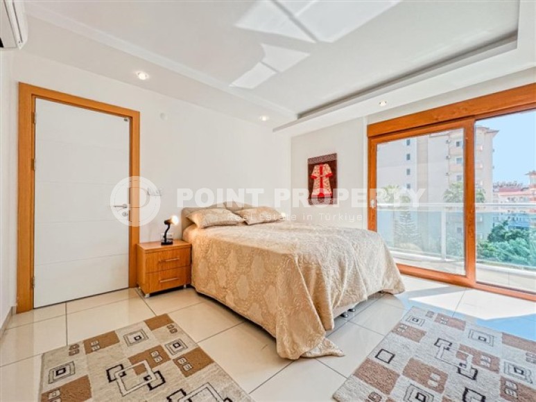 Уютные апартаменты с двумя спальными комнатами и современным интерьером, в районе города Аланья - Джикджилли-id-5040-фото-4