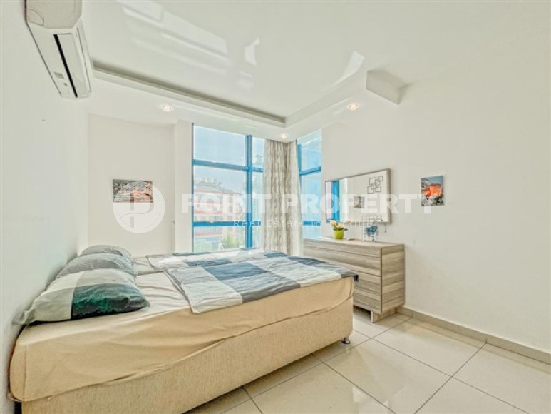 Уютные апартаменты с двумя спальными комнатами и современным интерьером, в районе города Аланья - Джикджилли-id-5040-фото-6