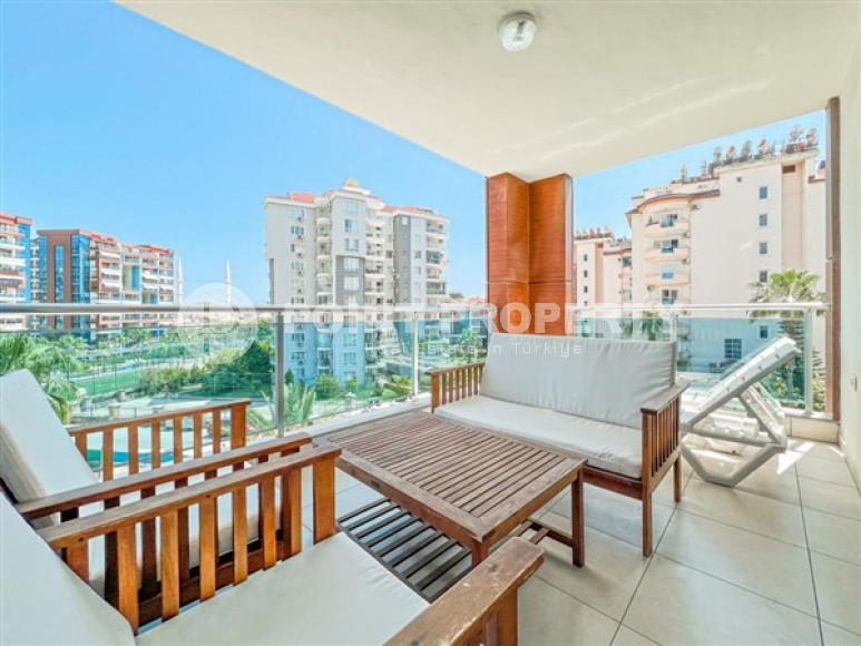 Уютные апартаменты с двумя спальными комнатами и современным интерьером, в районе города Аланья - Джикджилли-id-5040-фото-11