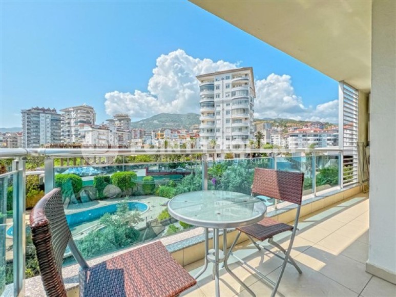 Уютные апартаменты с двумя спальными комнатами и современным интерьером, в районе города Аланья - Джикджилли-id-5040-фото-12