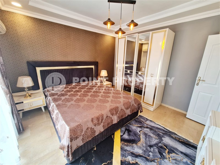 Apartment 2+1, 120m², with interior from a designer in the Alanya area - Mahmutlar, 350m from the sea-id-1407-photo-9