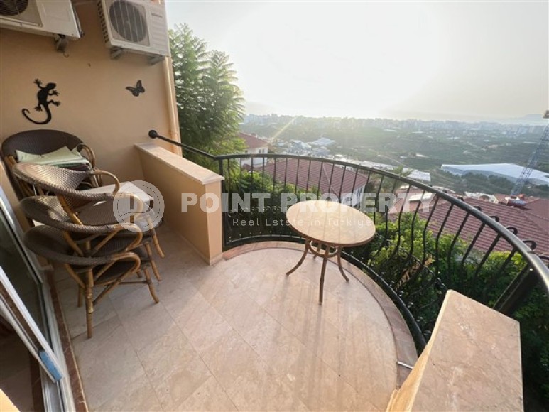 Вилла с двумя спальными комнатами и прекрасными, панорамными видами, в районе Каргыджак-id-5042-фото-7