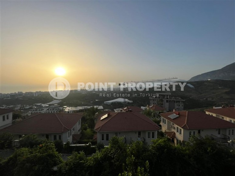 Вилла с двумя спальными комнатами и прекрасными, панорамными видами, в районе Каргыджак-id-5042-фото-11