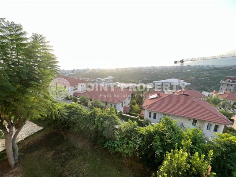 Вилла с двумя спальными комнатами и прекрасными, панорамными видами, в районе Каргыджак-id-5042-фото-12