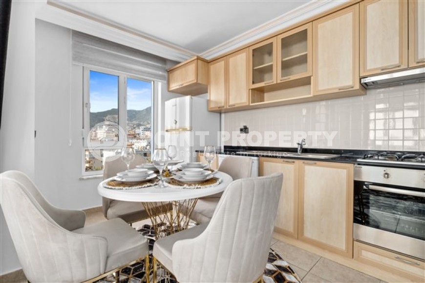 Stylish modern apartment with panoramic views of the sea, mountains and Alanya fortress within walking distance from the city center-id-5047-photo-5