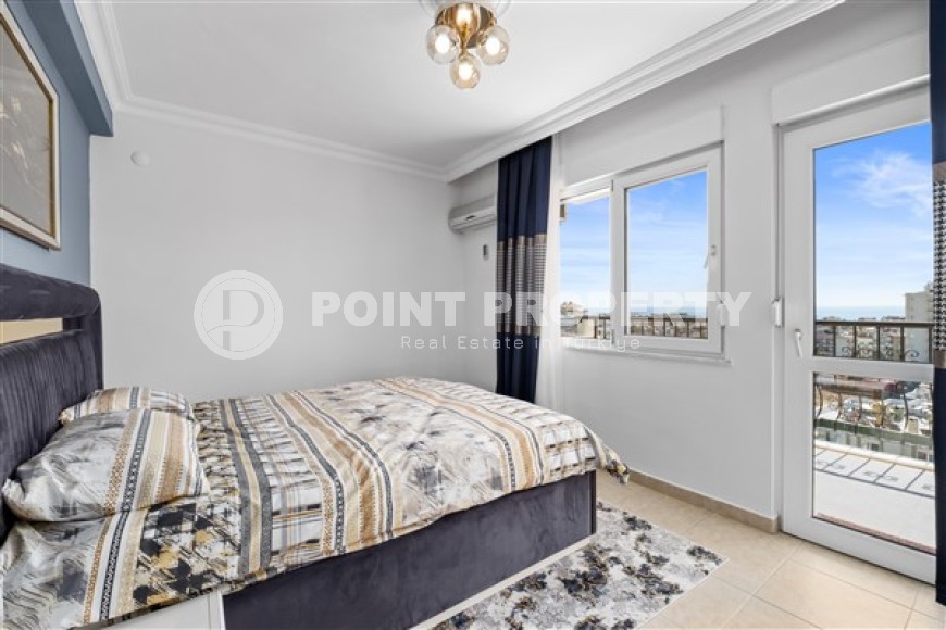 Stylish modern apartment with panoramic views of the sea, mountains and Alanya fortress within walking distance from the city center-id-5047-photo-6