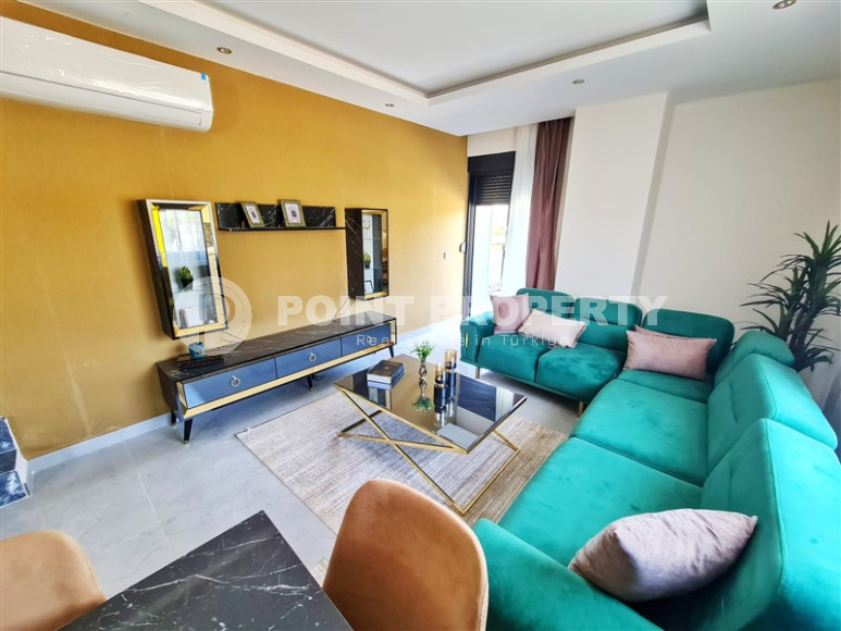 Новый дуплекс с двумя спальнями, 120м², в комплексе премиум класса в Каргыджаке, Аланья-id-1408-фото-4