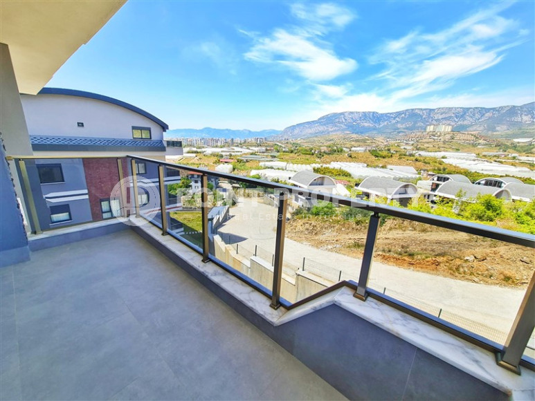 Новый дуплекс с двумя спальнями, 120м², в комплексе премиум класса в Каргыджаке, Аланья-id-1408-фото-7