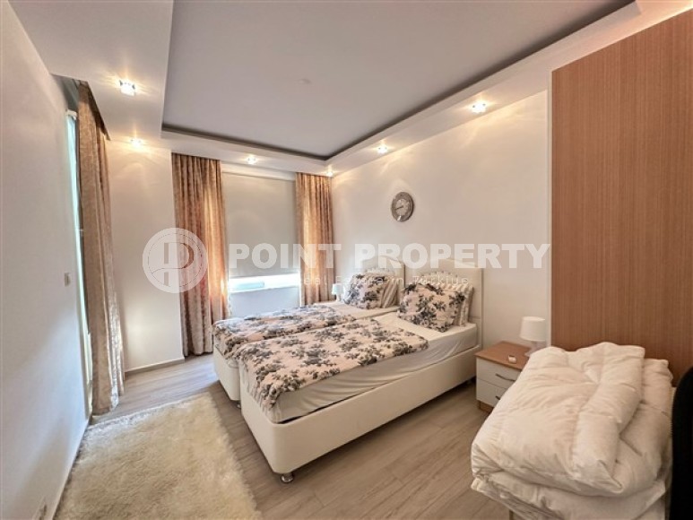 Комфортабельная современная квартира в 900 метрах от пляжа и набережной в районе Авсаллар-id-5049-фото-4