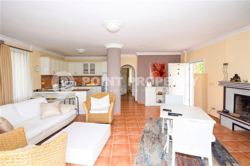 Комфортабельная одноэтажная вилла 2+1, общей площадью 120 м2, в трех километрах от моря-id-5053-фото-2