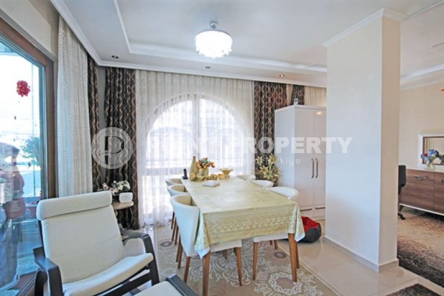 Панорамная двухуровневая квартира 6+1 на 4-м этаже с мансардой в 500 метрах от пляжа и набережной-id-5054-фото-3