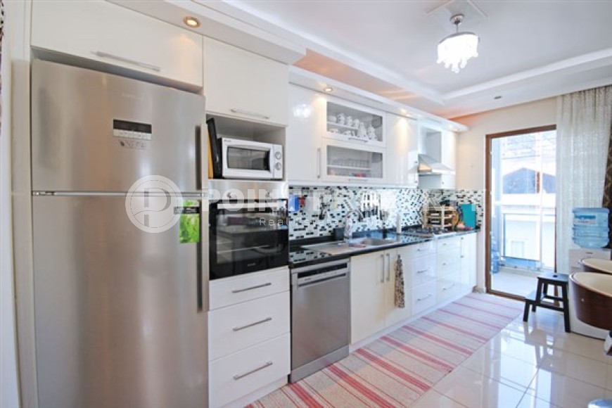 Панорамная двухуровневая квартира 6+1 на 4-м этаже с мансардой в 500 метрах от пляжа и набережной-id-5054-фото-4