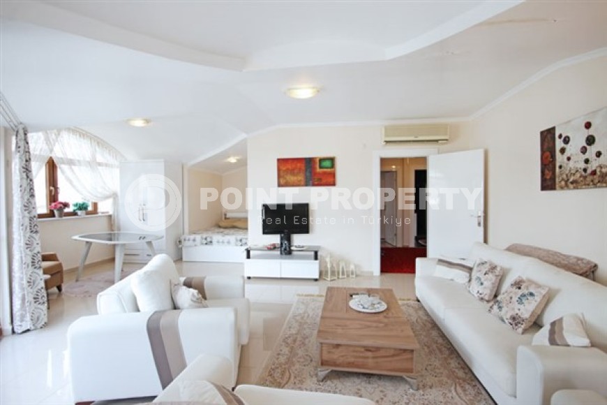 Панорамная двухуровневая квартира 6+1 на 4-м этаже с мансардой в 500 метрах от пляжа и набережной-id-5054-фото-5