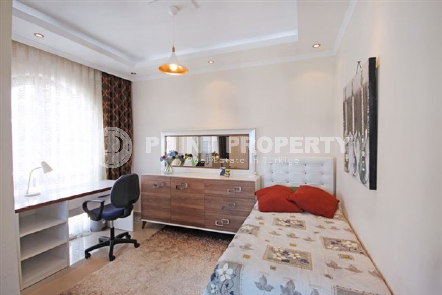 Панорамная двухуровневая квартира 6+1 на 4-м этаже с мансардой в 500 метрах от пляжа и набережной-id-5054-фото-9