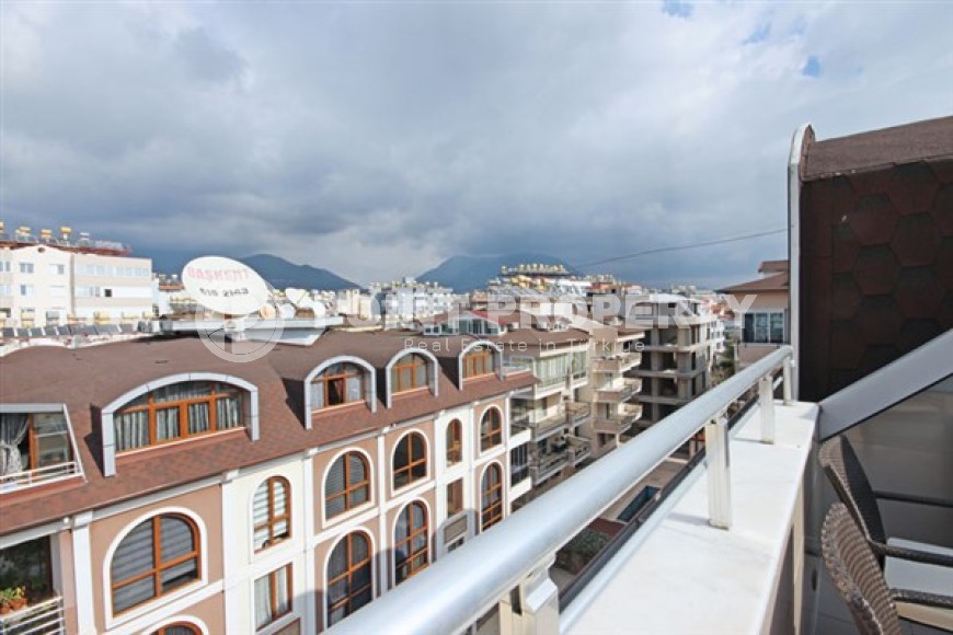 Панорамная двухуровневая квартира 6+1 на 4-м этаже с мансардой в 500 метрах от пляжа и набережной-id-5054-фото-18