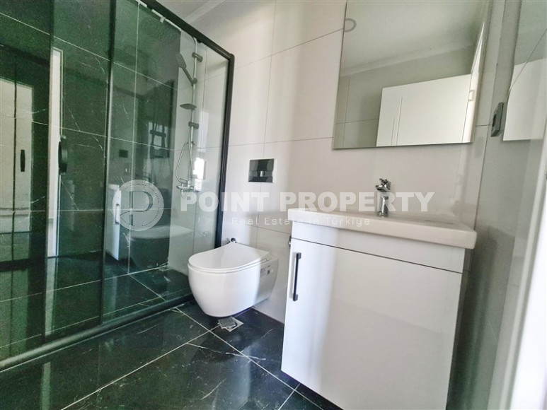 Новый дуплекс с двумя спальнями, 120м², в комплексе премиум класса в Каргыджаке, Аланья-id-1408-фото-17