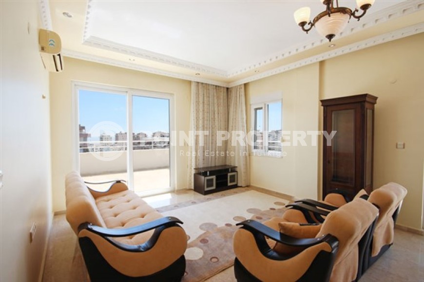 Дуплекс 4+1 с хорошим ремонтом, новой мебелью и бытовой техникой, на 9-м этаже с мансардой-id-5055-фото-8