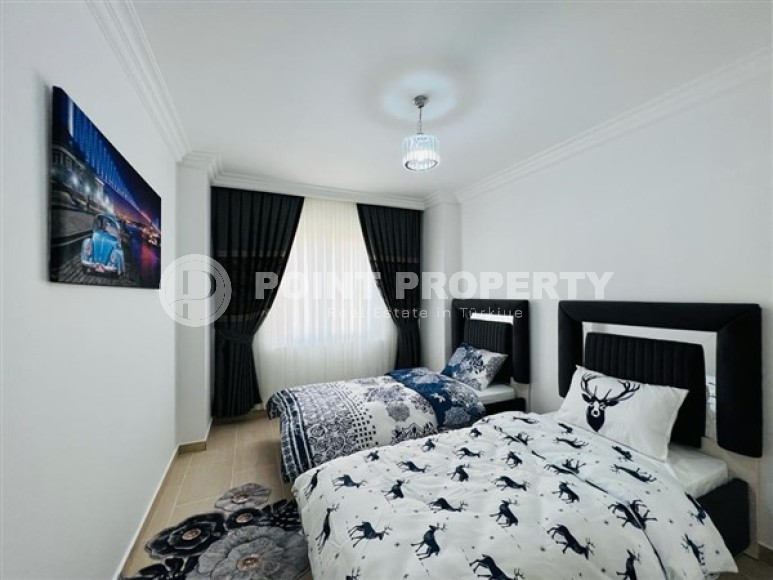 Comfortable apartment with two bedrooms, near the sea, in the Mahmutlar area-id-5056-photo-4