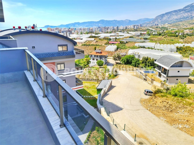 Новый дуплекс с двумя спальнями, 120м², в комплексе премиум класса в Каргыджаке, Аланья-id-1408-фото-22