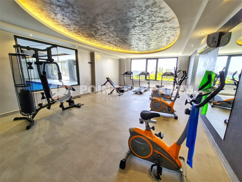 Новый дуплекс с двумя спальнями, 120м², в комплексе премиум класса в Каргыджаке, Аланья-id-1408-фото-25