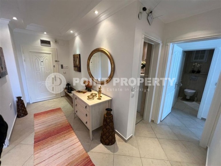 Уютные, меблированные апартаменты с двумя спальными комнатами, рядом с морем, в районе города Аланья - Тосмур-id-5060-фото-10