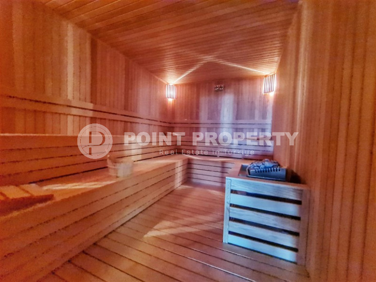 Новый дуплекс с двумя спальнями, 120м², в комплексе премиум класса в Каргыджаке, Аланья-id-1408-фото-27