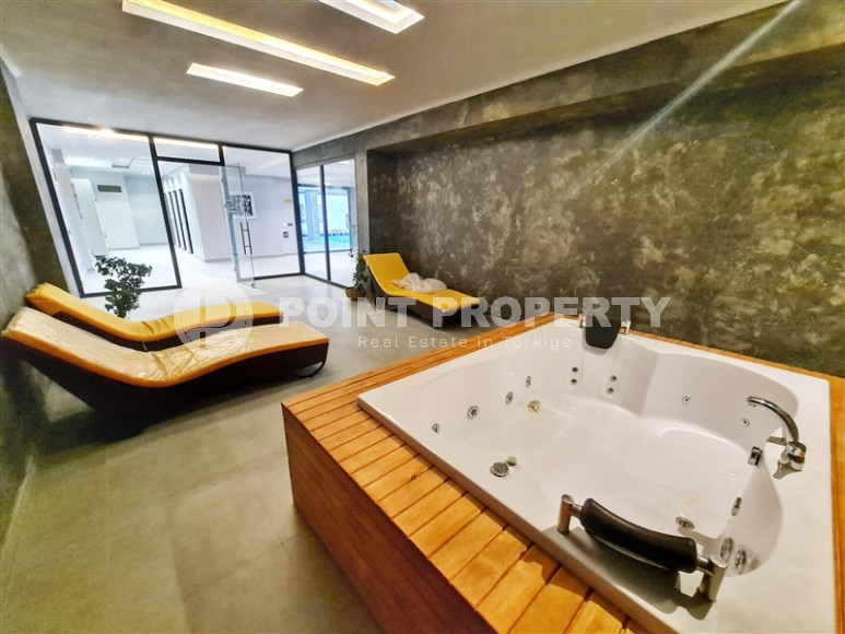 Новый дуплекс с двумя спальнями, 120м², в комплексе премиум класса в Каргыджаке, Аланья-id-1408-фото-28