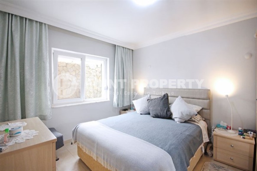 Комфортные апартаменты с двумя спальными комнатами и выходом в сад, в районе города Аланья - Каргыджак-id-5064-фото-3