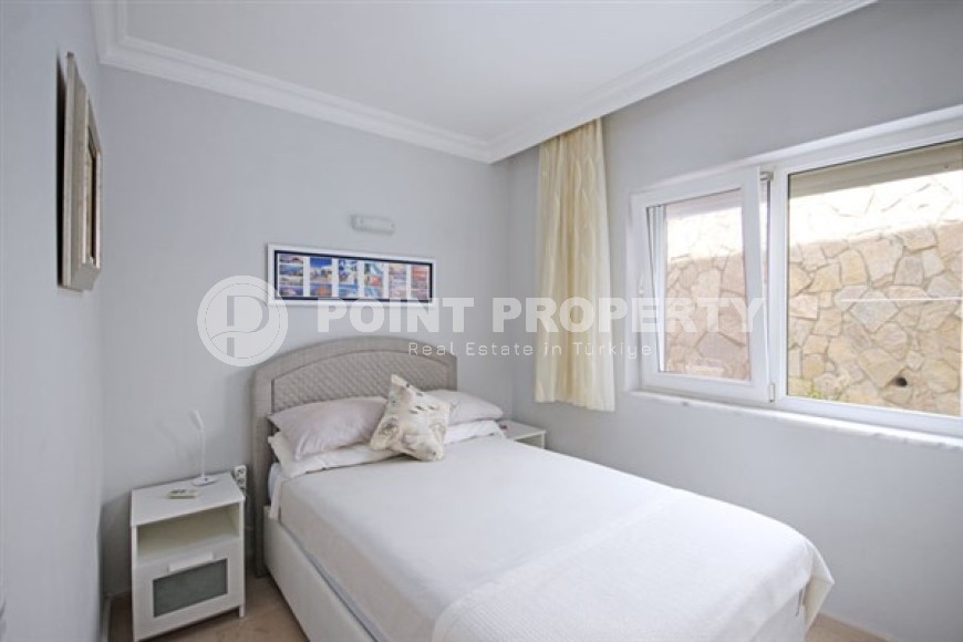 Комфортные апартаменты с двумя спальными комнатами и выходом в сад, в районе города Аланья - Каргыджак-id-5064-фото-4