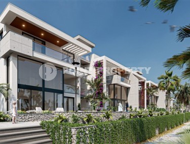 Апартаменты в современном жилом комплексе с инфраструктурой отельного типа, на этапе застройки, в городе Эсентепе - Северный Кипр-id-5067-фото-2