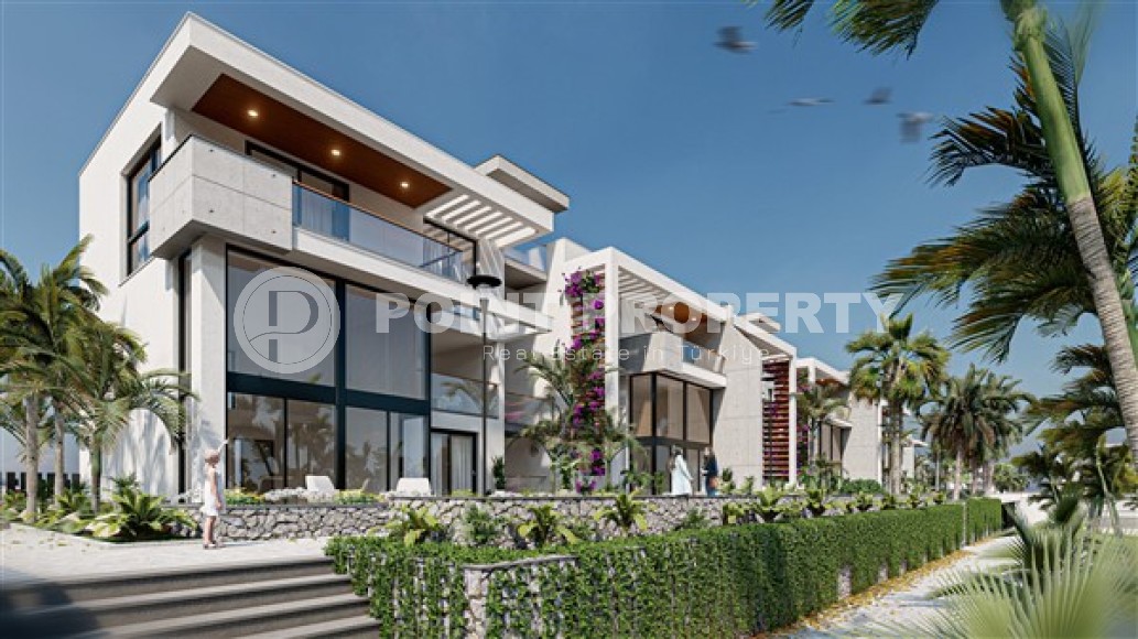 Апартаменты в современном жилом комплексе с инфраструктурой отельного типа, на этапе застройки, в городе Эсентепе - Северный Кипр-id-5067-фото-2