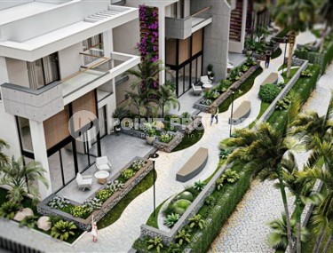 Апартаменты в современном жилом комплексе с инфраструктурой отельного типа, на этапе застройки, в городе Эсентепе - Северный Кипр-id-5067-фото-4