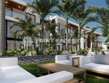 Апартаменты в современном жилом комплексе с инфраструктурой отельного типа, на этапе застройки, в городе Эсентепе - Северный Кипр-id-5067-фото-5