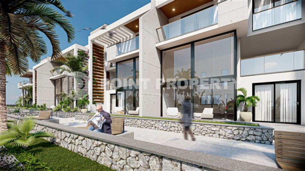 Апартаменты в современном жилом комплексе с инфраструктурой отельного типа, на этапе застройки, в городе Эсентепе - Северный Кипр-id-5067-фото-6