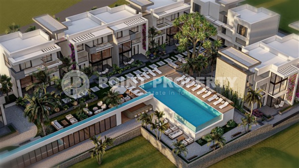 Апартаменты в современном жилом комплексе с инфраструктурой отельного типа, на этапе застройки, в городе Эсентепе - Северный Кипр-id-5067-фото-12