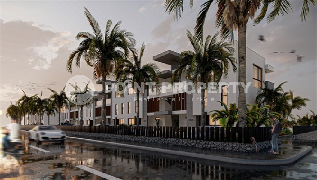 Апартаменты в современном жилом комплексе с инфраструктурой отельного типа, на этапе застройки, в городе Эсентепе - Северный Кипр-id-5067-фото-16
