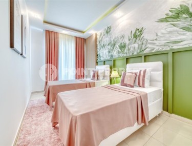 Светлая просторная квартира 2+1 на 1-м этаже в доме 2012 года постройки с бассейном и фитнес клубом.-id-4442-фото-5