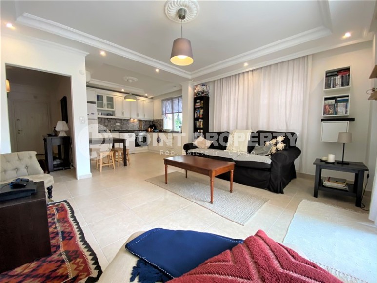 Уютная светлая квартира на 1-м этаже в доме 2009 года постройки в центре Аланьи-id-5069-фото-2