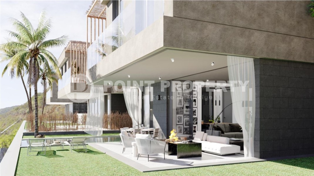 Виллы  в Аланьи, в районе Конаклы.-id-1053-фото-3