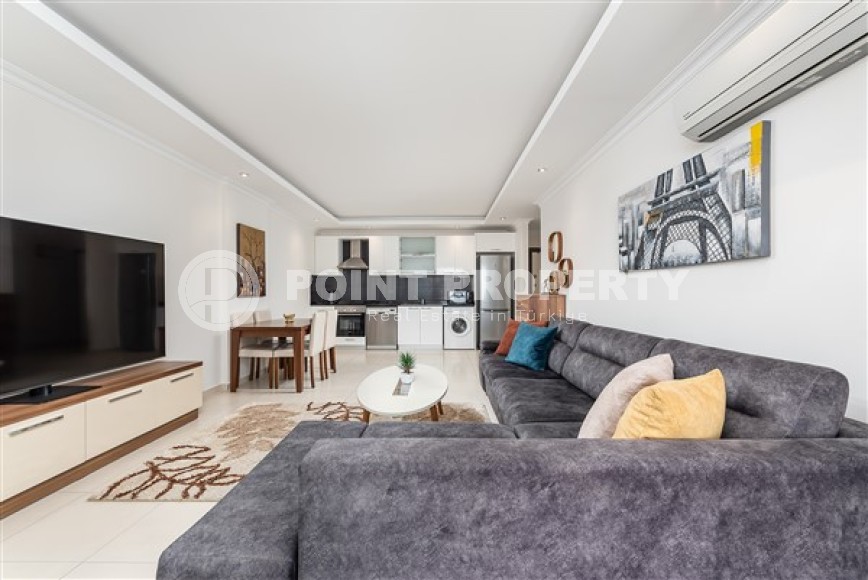 Благоустроенные апартаменты с одной спальной комнатой и качественной мебелью, в районе Авсаллар-id-5076-фото-3