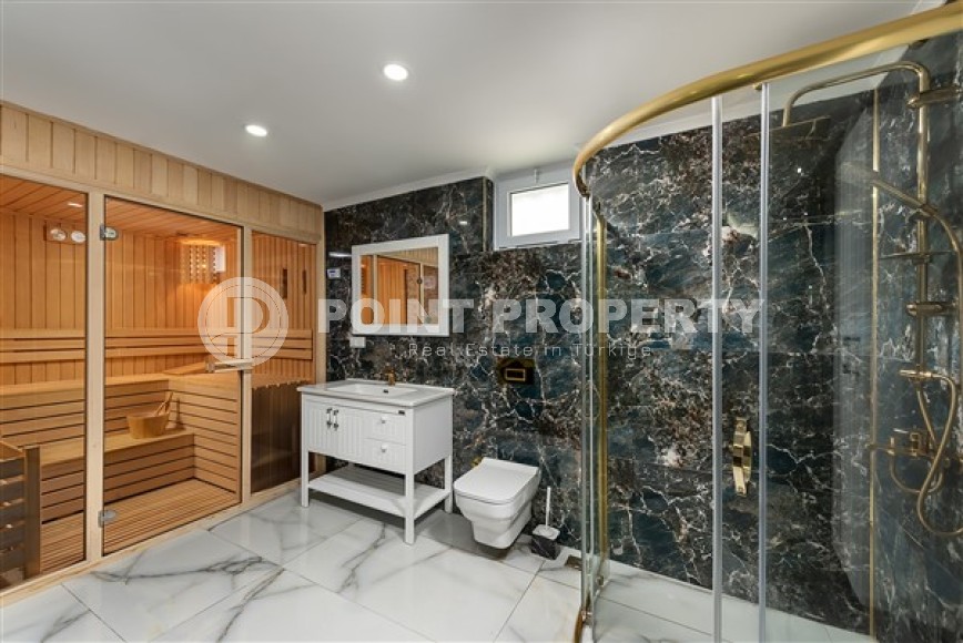 Благоустроенная вилла с тремя спальными комнатами и современным ремонтом, в районе Авсаллар-id-5077-фото-13