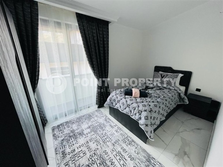 Двухуровневые апартаменты с тремя спальными комнатами в жилом комплексе 2023 года постройки, в районе Махмутлар-id-5079-фото-9