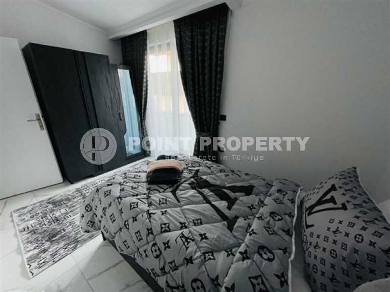 Двухуровневые апартаменты с тремя спальными комнатами в жилом комплексе 2023 года постройки, в районе Махмутлар-id-5079-фото-10