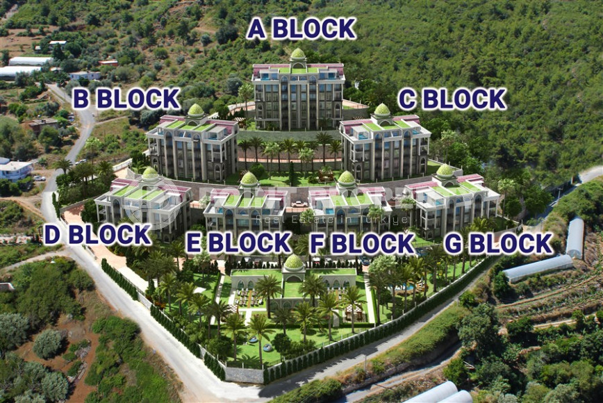 Масштабный инвестиционный проект фешенебельной резиденции а районе Алании - Каргыджак-id-1409-фото-43