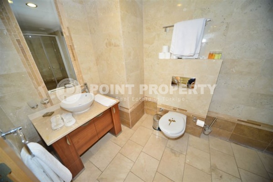 Меблированные, уютные апартаменты с двумя спальными комнатами, в активно развивающемся районе Каргыджак-id-5082-фото-7