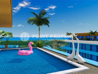 Cozy apartments, spacious townhouses and luxury villas in a new premium complex under construction in the Turkler area, 300 meters from the sea.-id-1054-photo-2