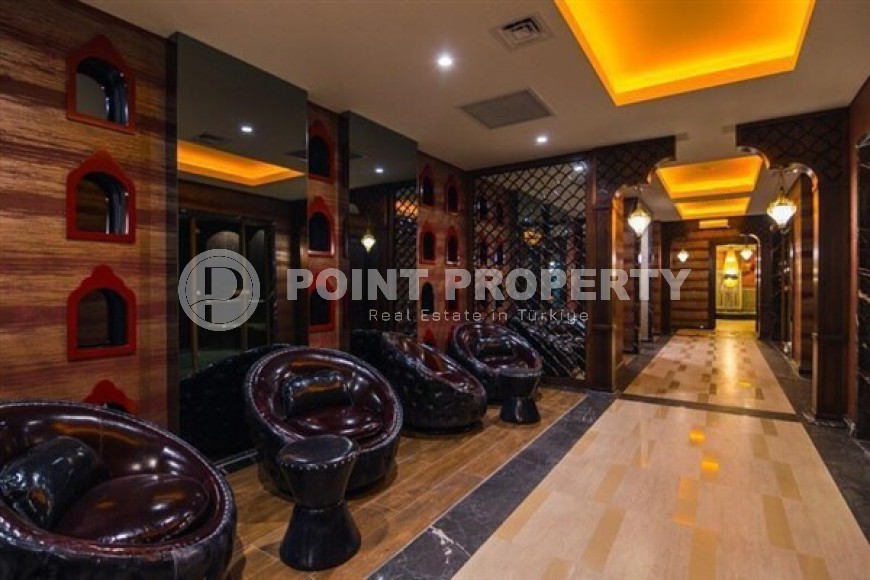 Просторная двухуровневая квартира 4+1, общей площадью 180 м2, в роскошной резиденции в центре Аланьи-id-5094-фото-16