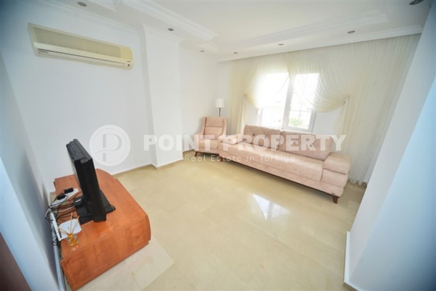 Прекрасные двухуровневые апартаменты с двумя спальными комнатами и видовой террасой, в районе нижняя Оба-id-5099-фото-4